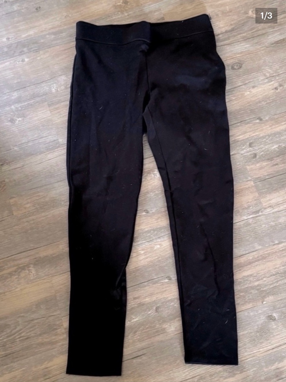 Anne Taylor Black Skinny Leg Pants Size 6